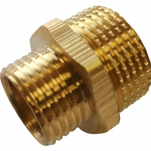 Переход латунный 1 1/4"х1/2" никелированный